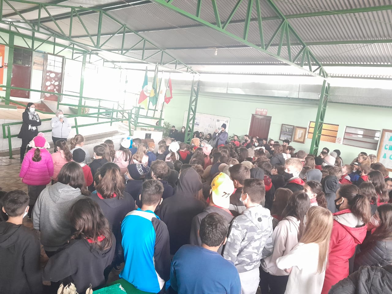  Vigilância Epidemiológica de Ronda Alta segue realizando visitas nas escolas de Ronda Alta
